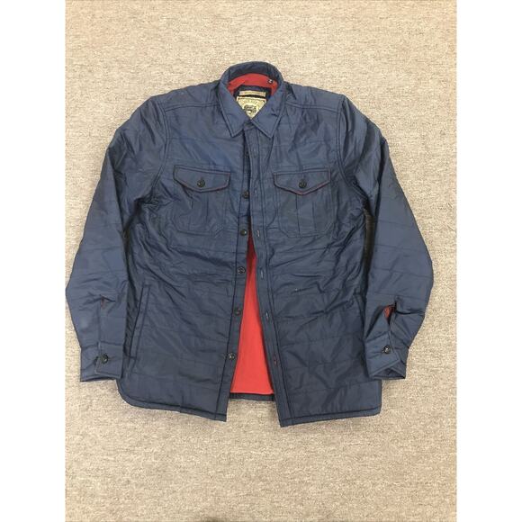 Size Medium Men’s Gilded Age Turner Quilted CPO Polyester Jacket 4216 MSRP $169 - Picture 1 of 3
